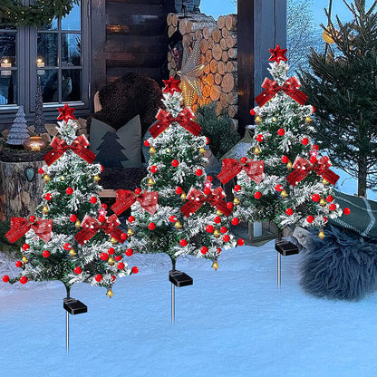 49% Off 🎄Solar Christmas Tree Stake Lights✈️Limited Stock!