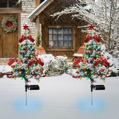 49% Off 🎄Solar Christmas Tree Stake Lights✈️Limited Stock!