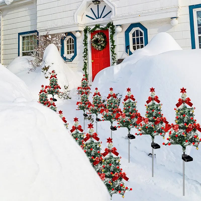 49% Off 🎄Solar Christmas Tree Stake Lights✈️Limited Stock!