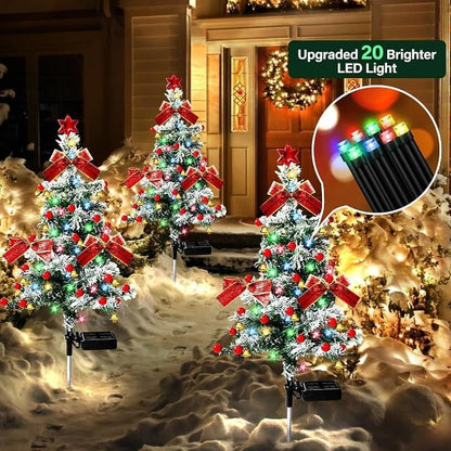 49% Off 🎄Solar Christmas Tree Stake Lights✈️Limited Stock!