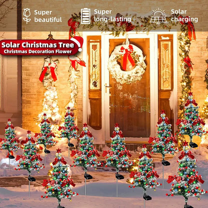49% Off 🎄Solar Christmas Tree Stake Lights✈️Limited Stock!