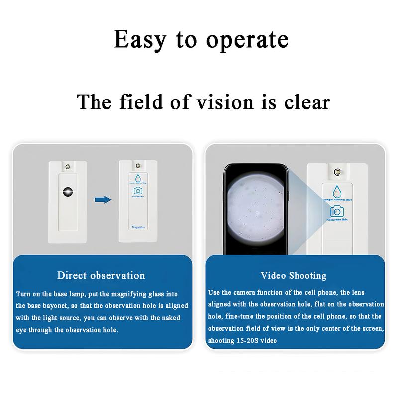 Magnifier Pro: Private, Simple, Reusable Base with Disposable Lens