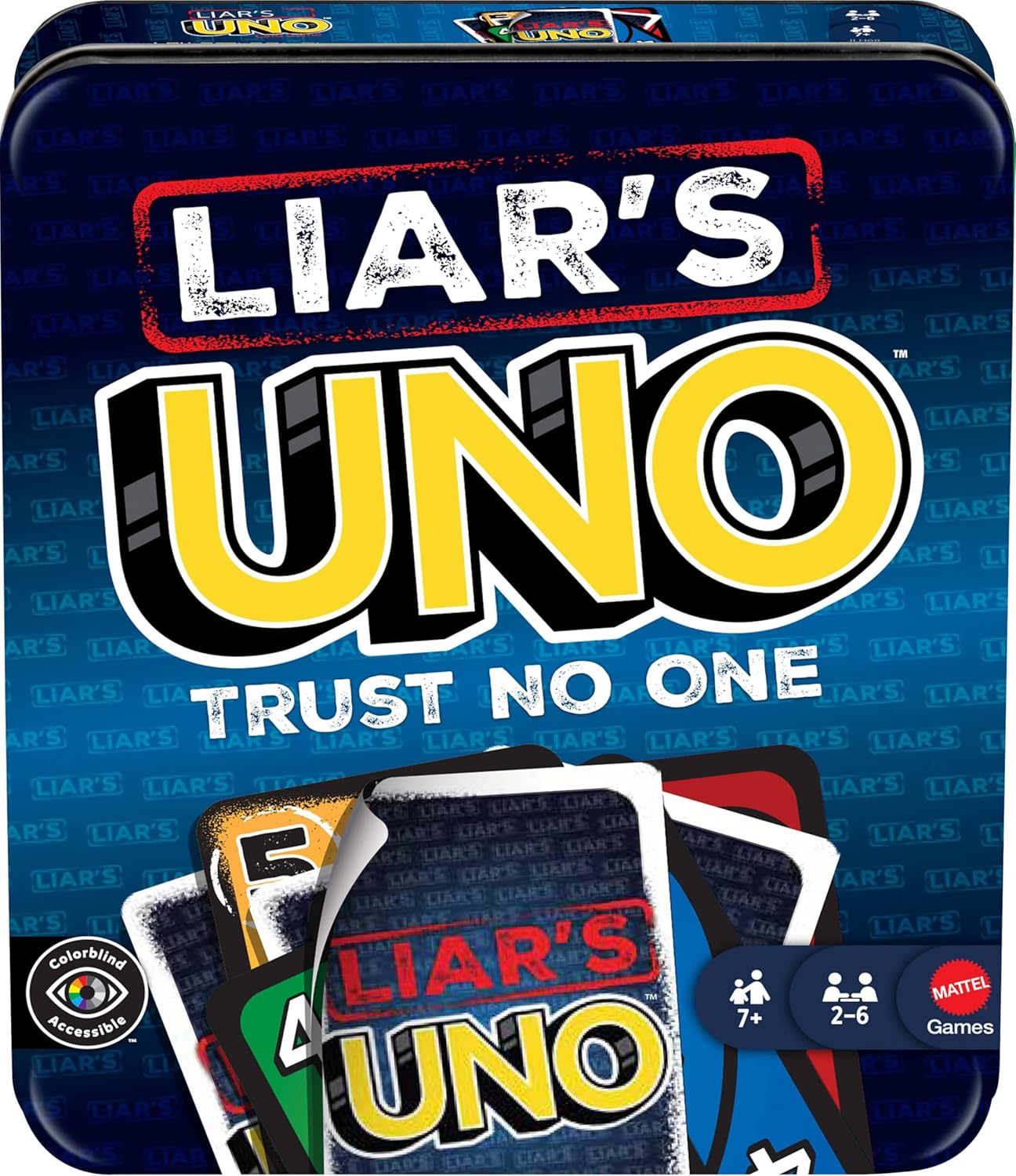 Mattel Games Liar's UNO Card Game