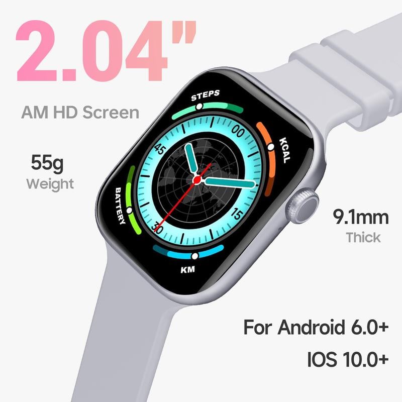 🎁Last Day Promotion 49% OFF🔥 Fashion Touch Screen Smart Watch with Answer/Make Calls/Message Reminder, Multifunctional Fitness Watch