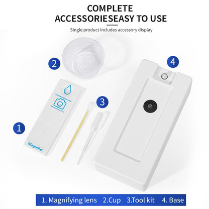 Magnifier Pro: Private, Simple, Reusable Base with Disposable Lens