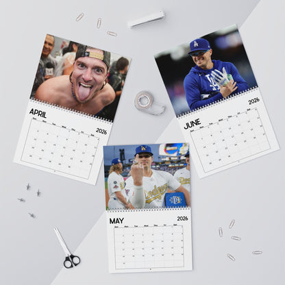 Kiké Hernández 2026 Wall Calendar | LA Dodgers Baseball Fan Essential