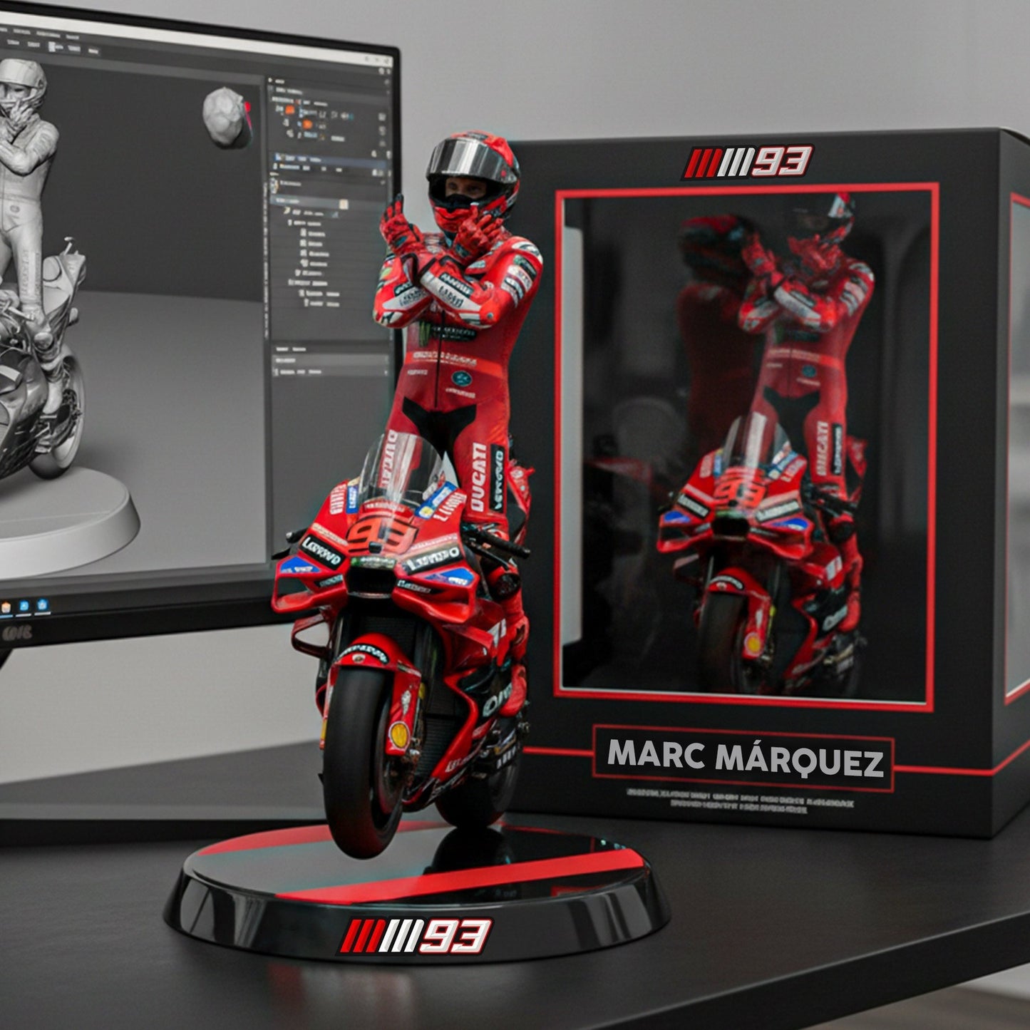 🏁 Marc Márquez 2025 MotoGP Champion Collectible 🏆