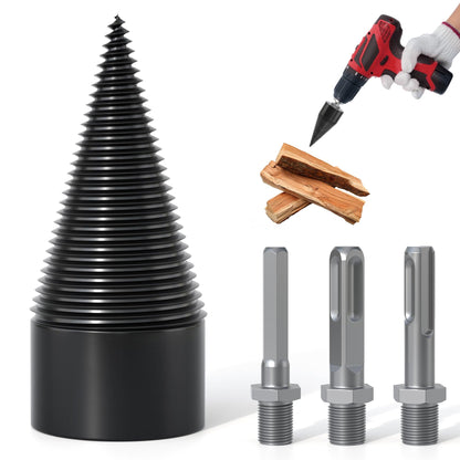 Heavy-Duty Wood Splitter Drill Bit Set