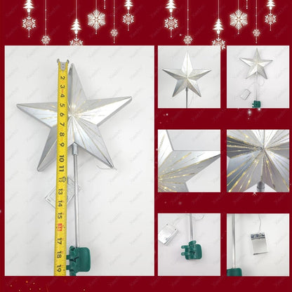 ✨ Holiday Hot Sale🎄   Starry Night Gingerbread Tree Topper – Whimsical Holiday Magic