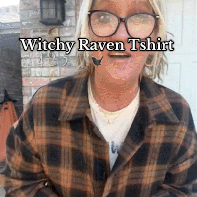 Humorous Crow Graphic T-Shirt – Say It With a Caw!