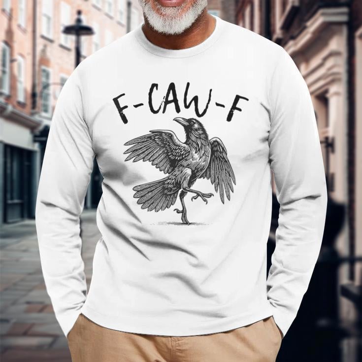 Funny Crow F-CAW-F T-Shirt | Halloween Streetwear Essential