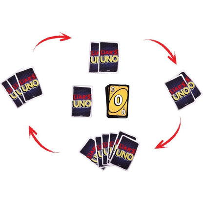 Mattel Games Liar's UNO Card Game