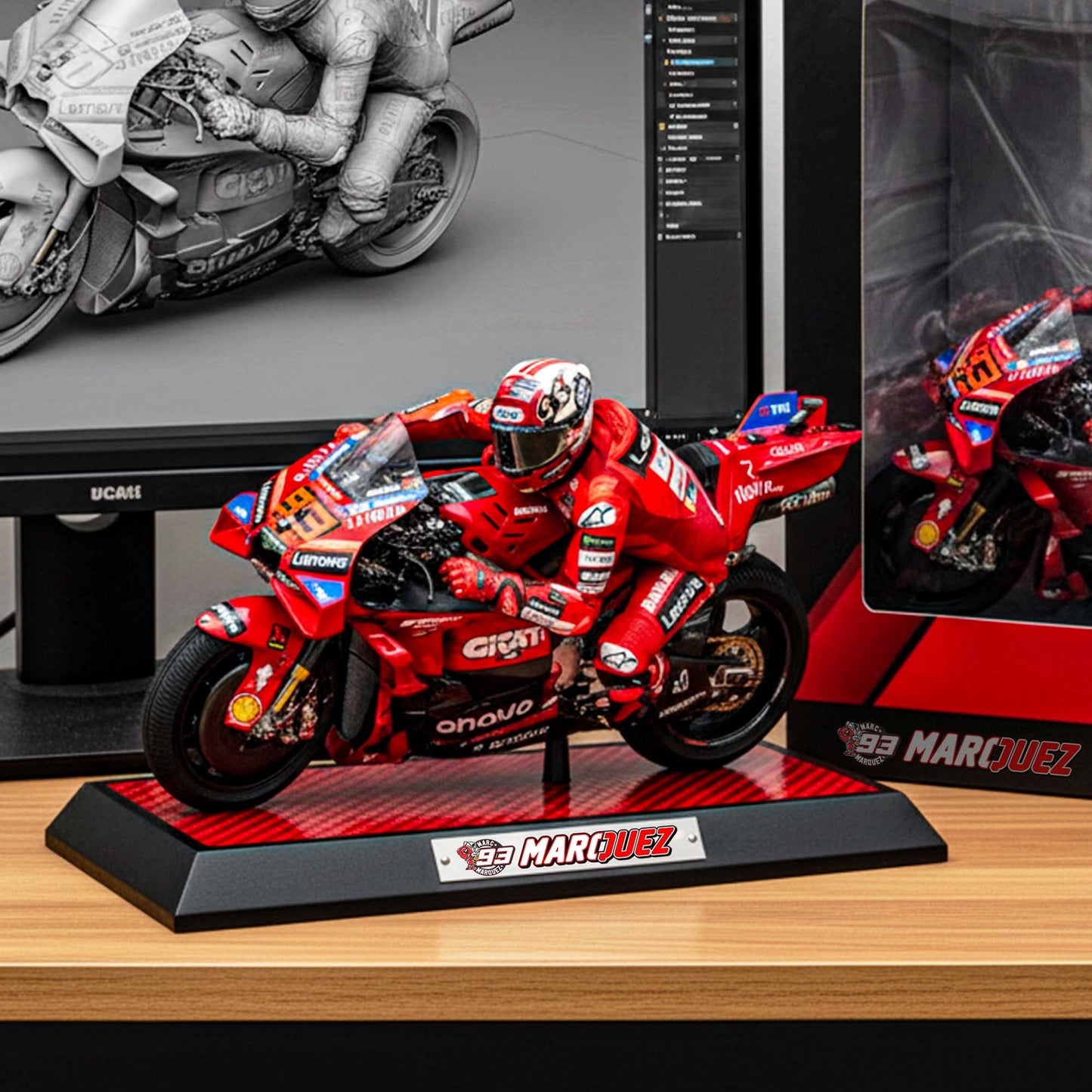 🏁 Marc Márquez 2025 MotoGP Champion Collectible 🏆