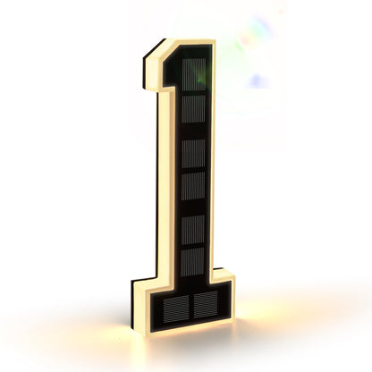 Solar LED House Numbers