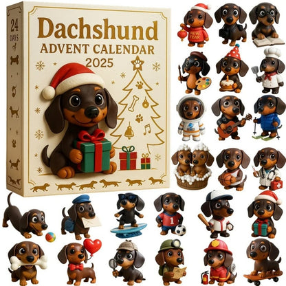 🎄🐾 2025 Dachshund Advent Calendar 🐶✨