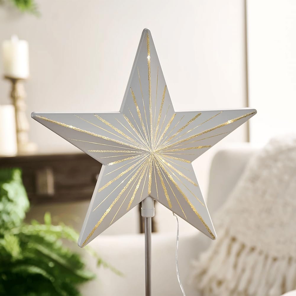 ✨ Holiday Hot Sale🎄   Starry Night Gingerbread Tree Topper – Whimsical Holiday Magic